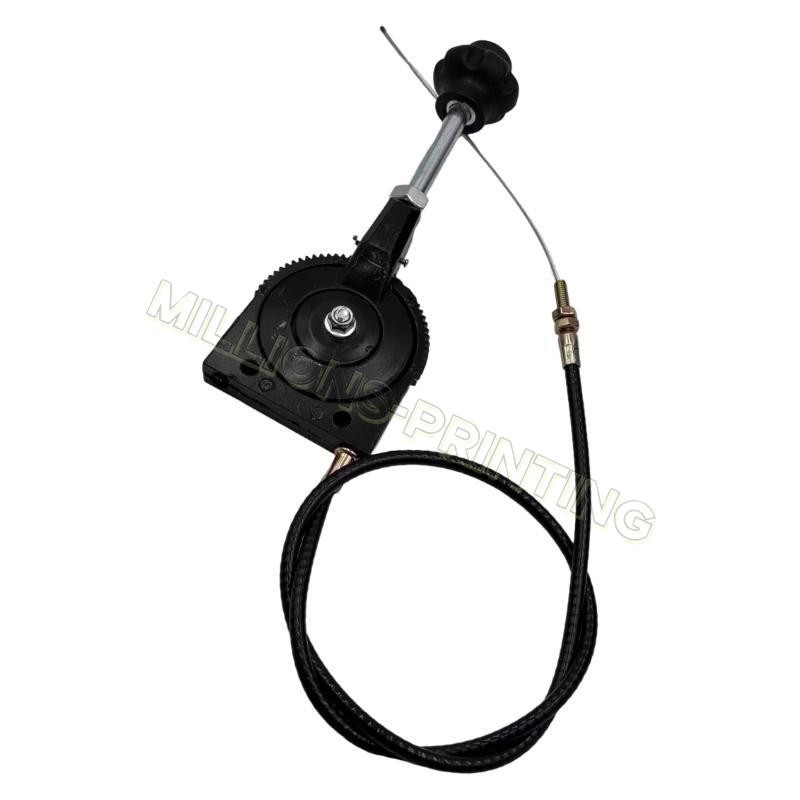 Excavator Throttle Control Cable 40 Inches Manual Throttle Wire