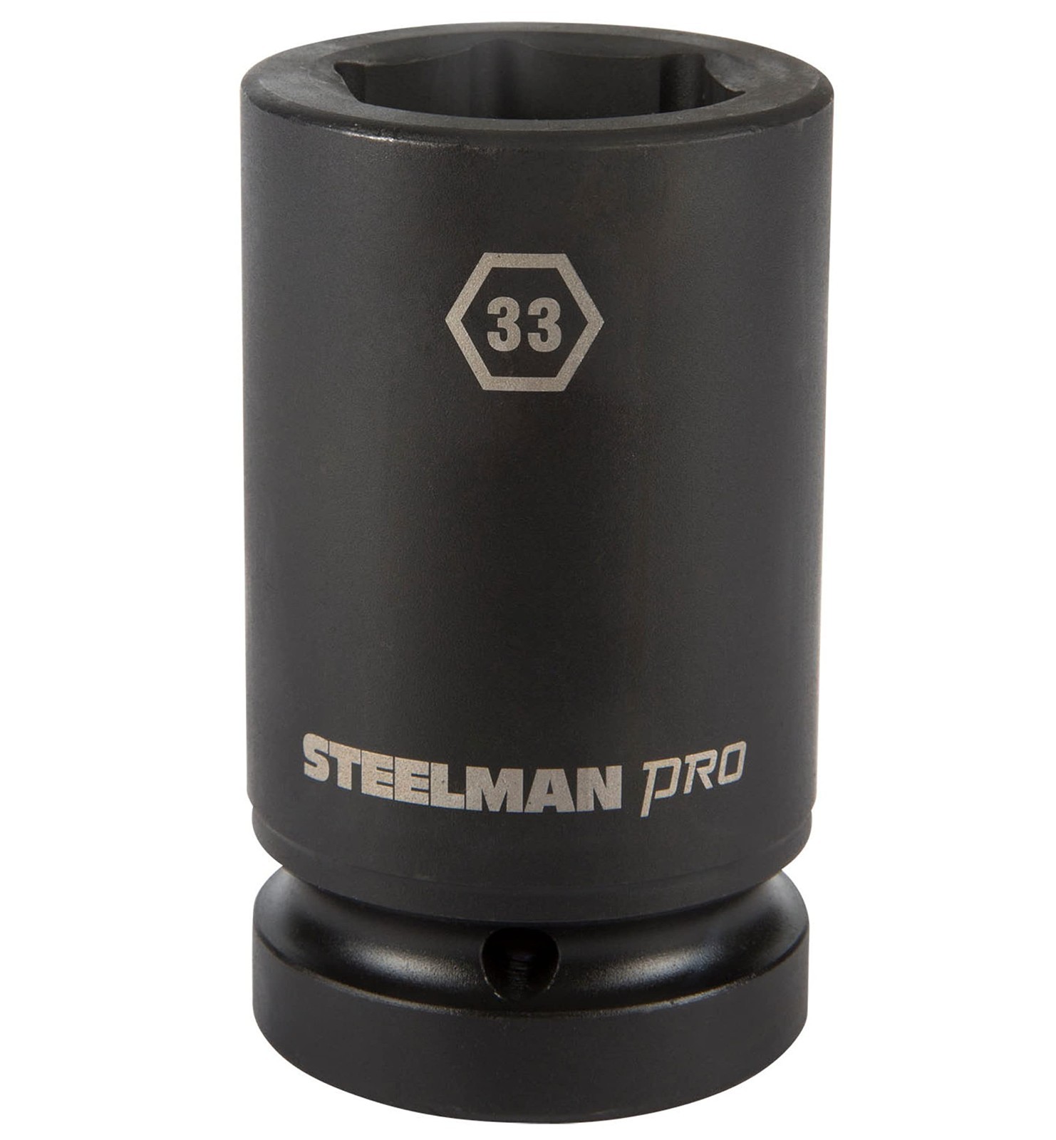 STEELMAN PRO 79292 1-Inch Drive x 33mm 6-Point Deep Impact Socket
