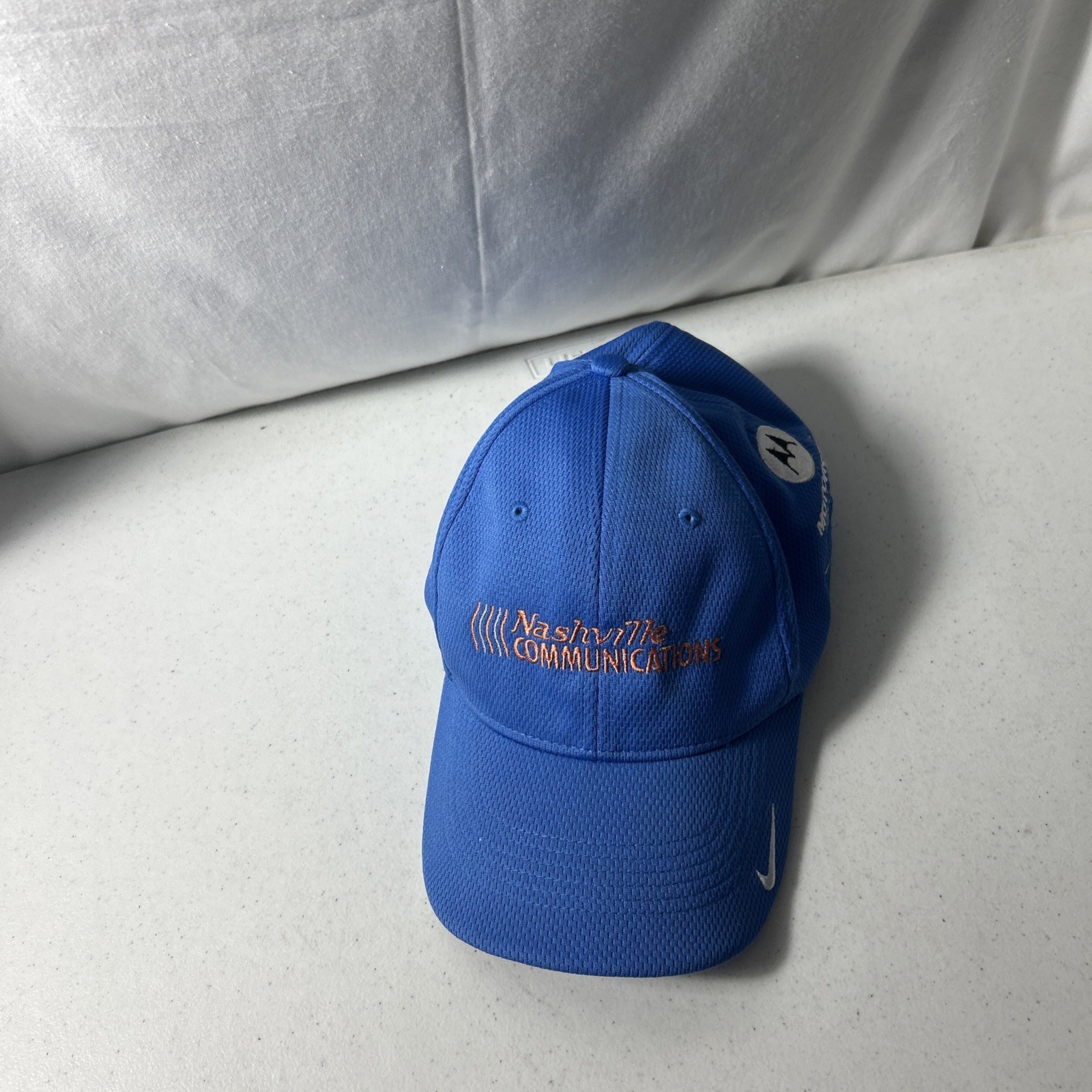 Nike Golf Nashville Communications Motorola Solutions Blue Hat Size M/L