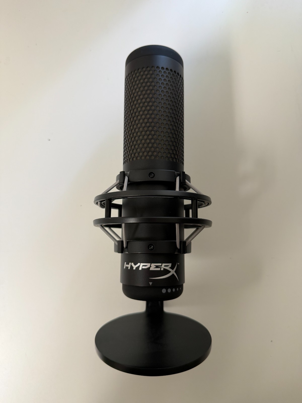 HyperX QuadCast S RGB USB Condenser Microphone – Cable & Stand
