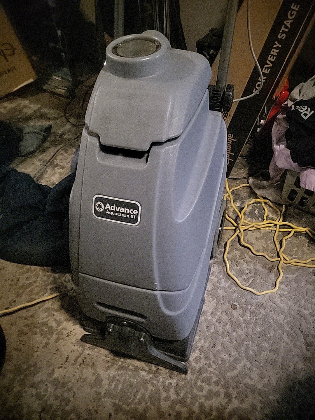 Advance AquaClean 15 Walk-Behind Carpet Extractor (USED) - Sold As Is-No Returns
