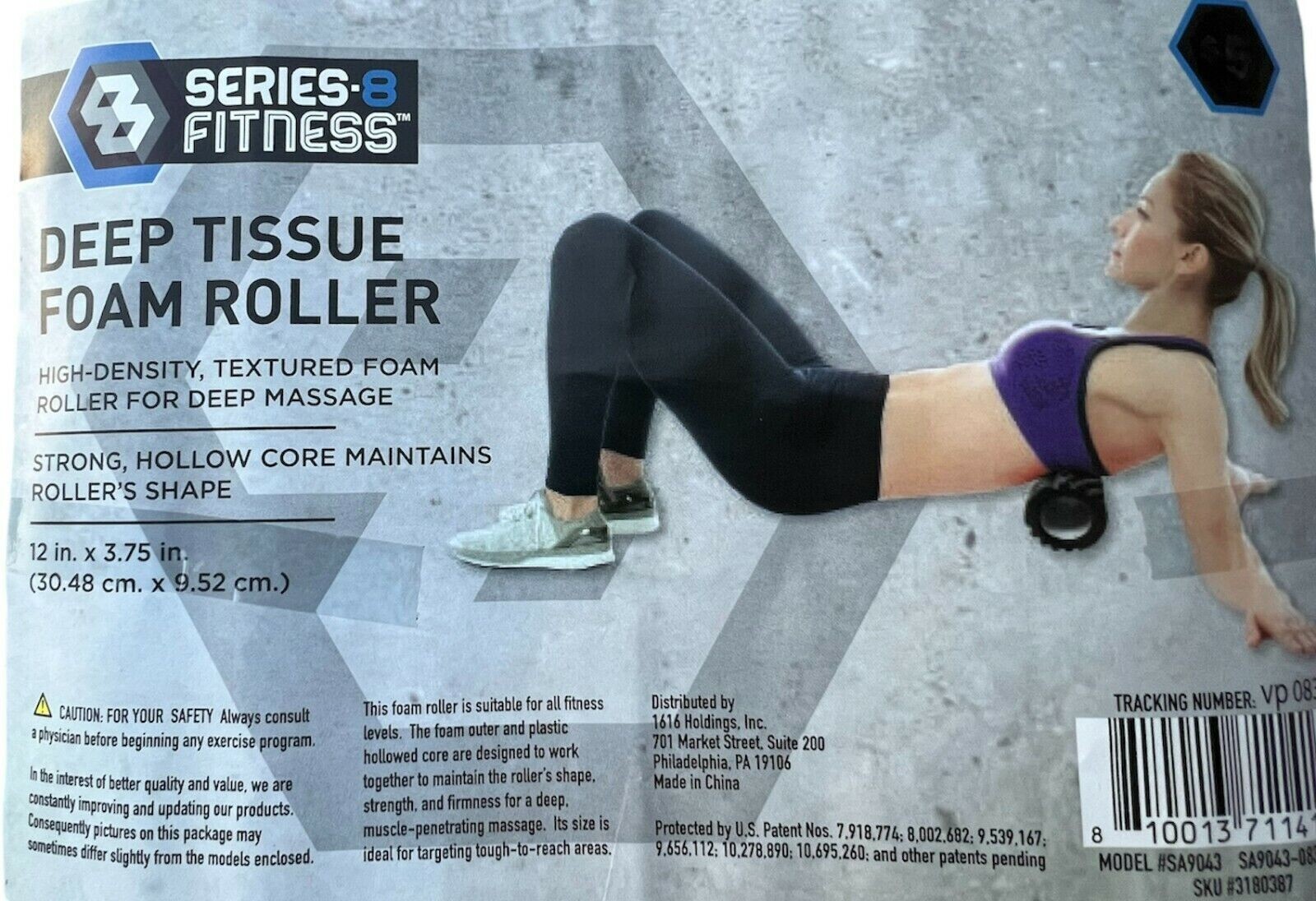 High Density Hollow EVA Foam Roller for Muscle Massage Recovery