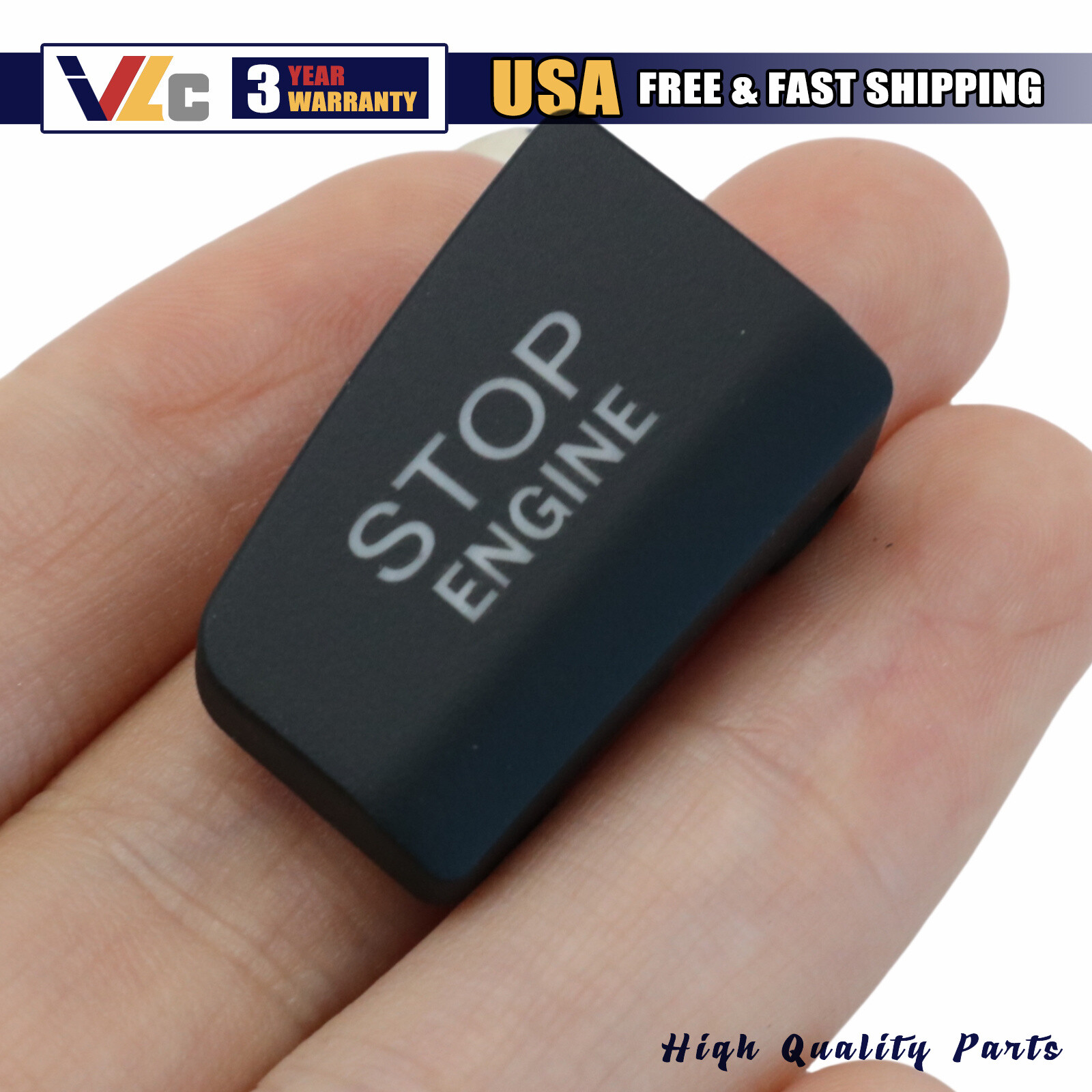 Engine Ignition Start-Stop Switch Button Cap Repair Kit For Audi Q7 2010-2015 US