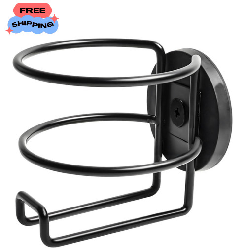 Magnetic Cup Holder, Stainless Steel, Portable Drink Holder for Truck, Tractor