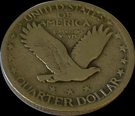 1930 Standing Liberty Quarter Fine Grade 90% Silver