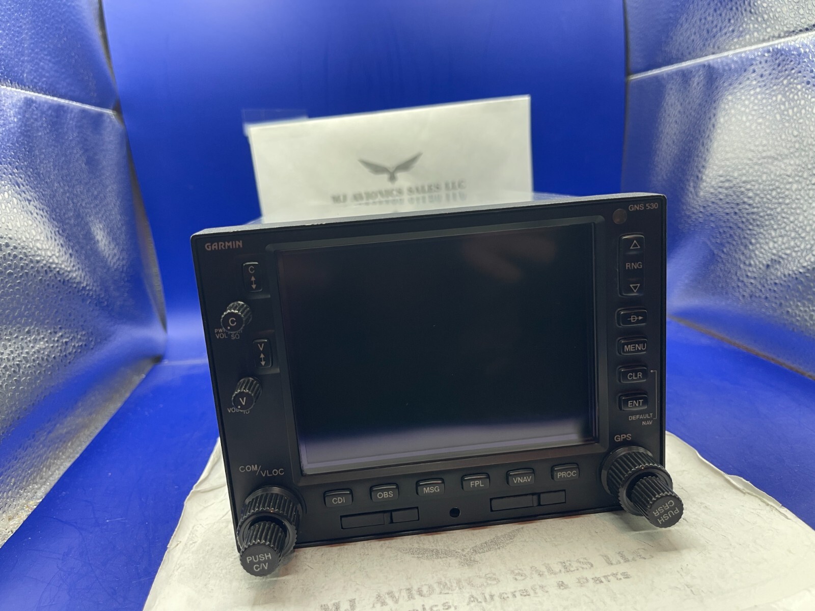 GARMIN GNS 530W WAAS GPS/NAV/COMM 14/28 VDC P/N 011-01064-40 WITH  FAA FORM 8130