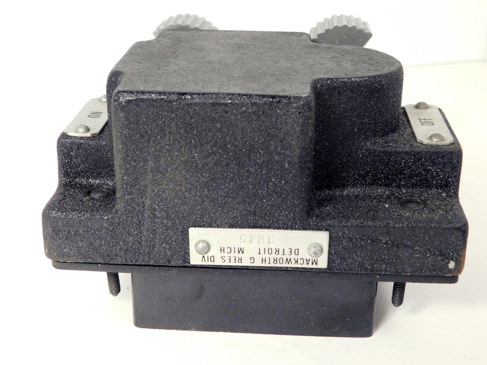 REES Control Unit 3845 Heavy Duty Rocker Control Switch NOS