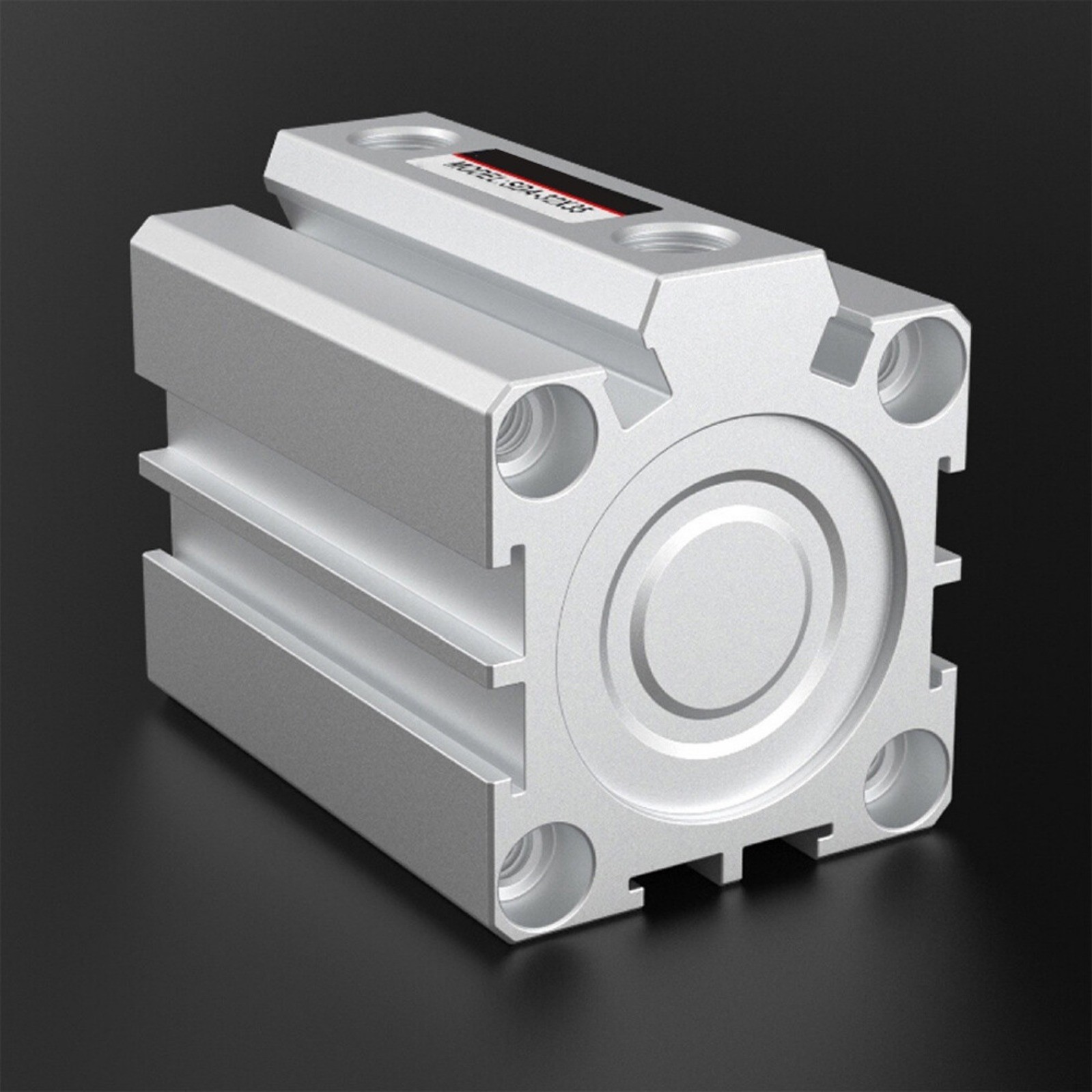 SDA63X5-X100 SDA63 Double Acting Without Magnet Pneumatic Small Thin Cylinder