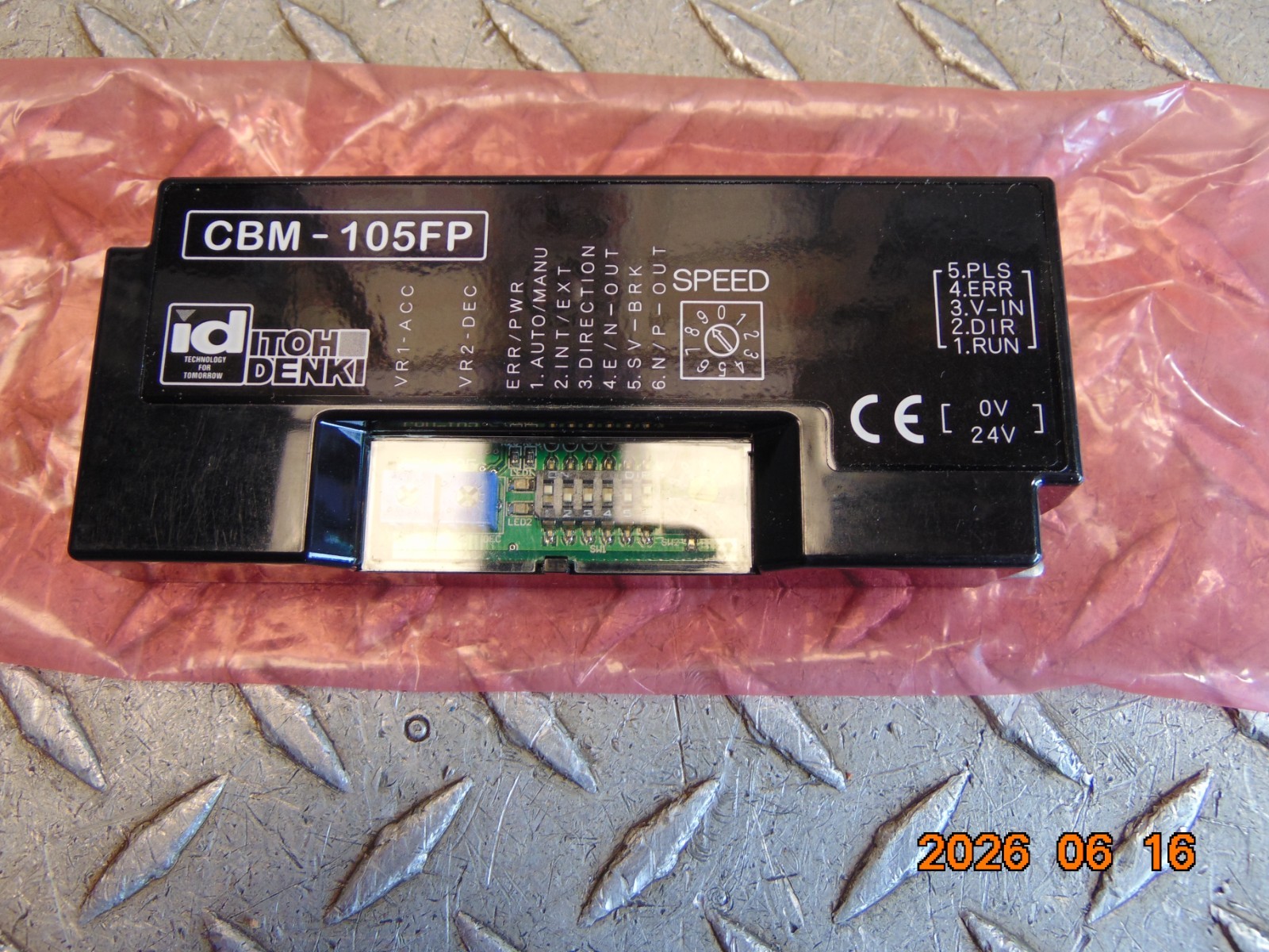 ITOH DENKI CBM-105FP CONTROLLER 24V