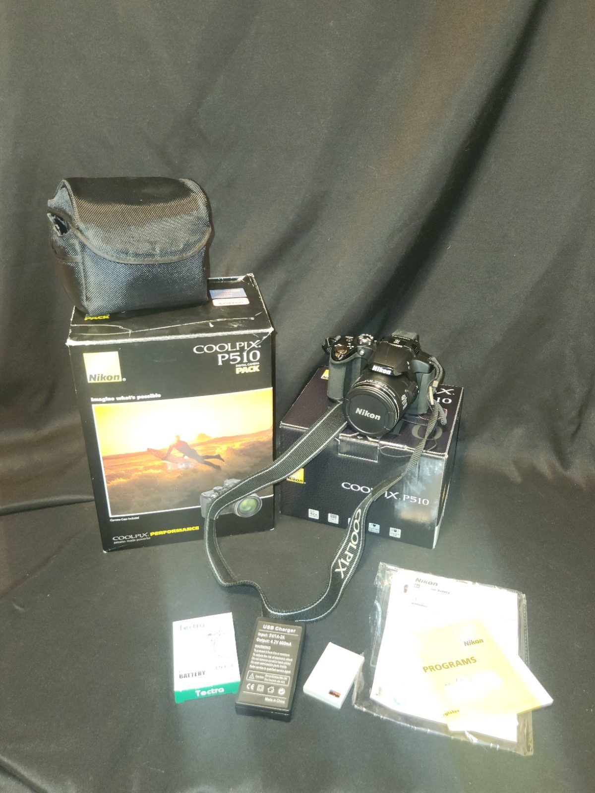Used Nikon Coolpix P510 Digital Bridge Camera
