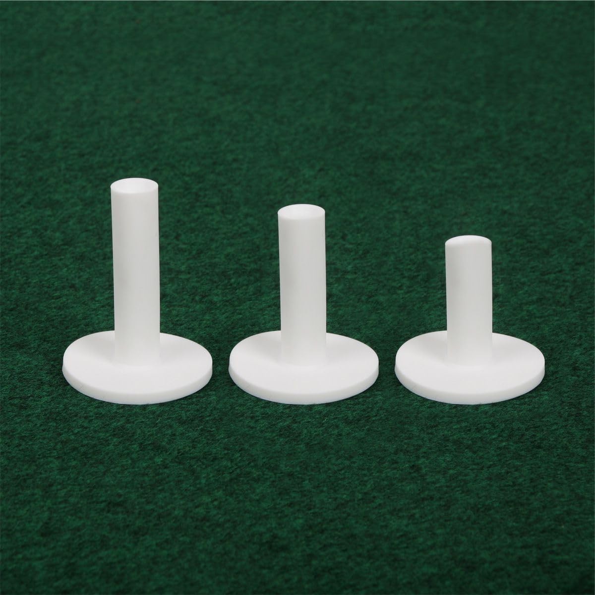 Orlimar Rubber Driving Range Golf Tees for Range Mats or Simulator (3 Pack Assor