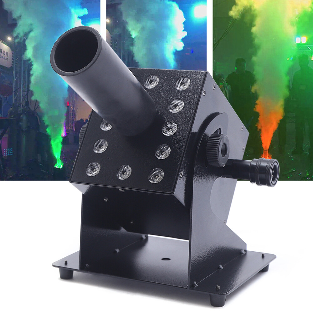 LED CO2 Cannon Machine 250W Party DMX Control CO2 Jet RGB Co2 Cryo With 5m Hose