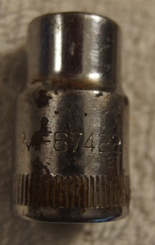 10 mm Masterforce 10mm Socket 12 Point 3/8 Drive VTg tool,mf67422