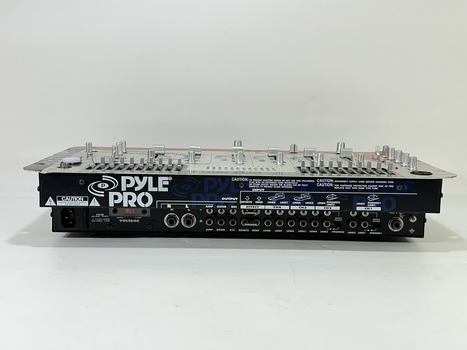 PYLE Pro PYD-1928 ~ 4-Channel Professional Mixer with EQ & Echo ~ WORK/READ