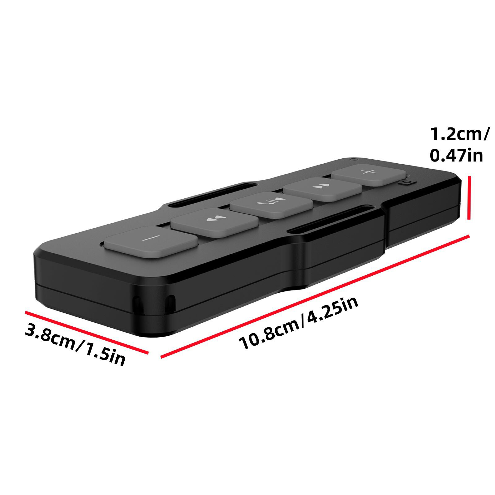 Wireless Bluetooth Audio Music Play Phone Remote Controller Waterproof Outdoor