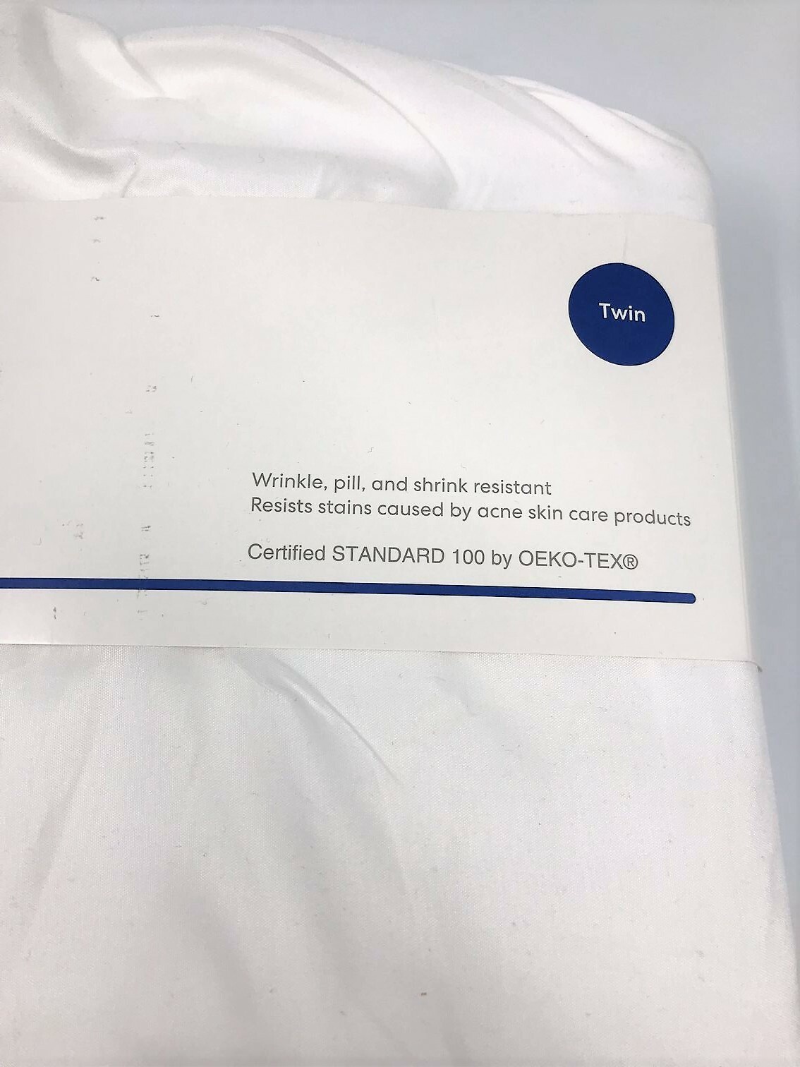 Simply Essential Truly Soft White, 3-Piece Microfiber Sheet Set/ Twin size
