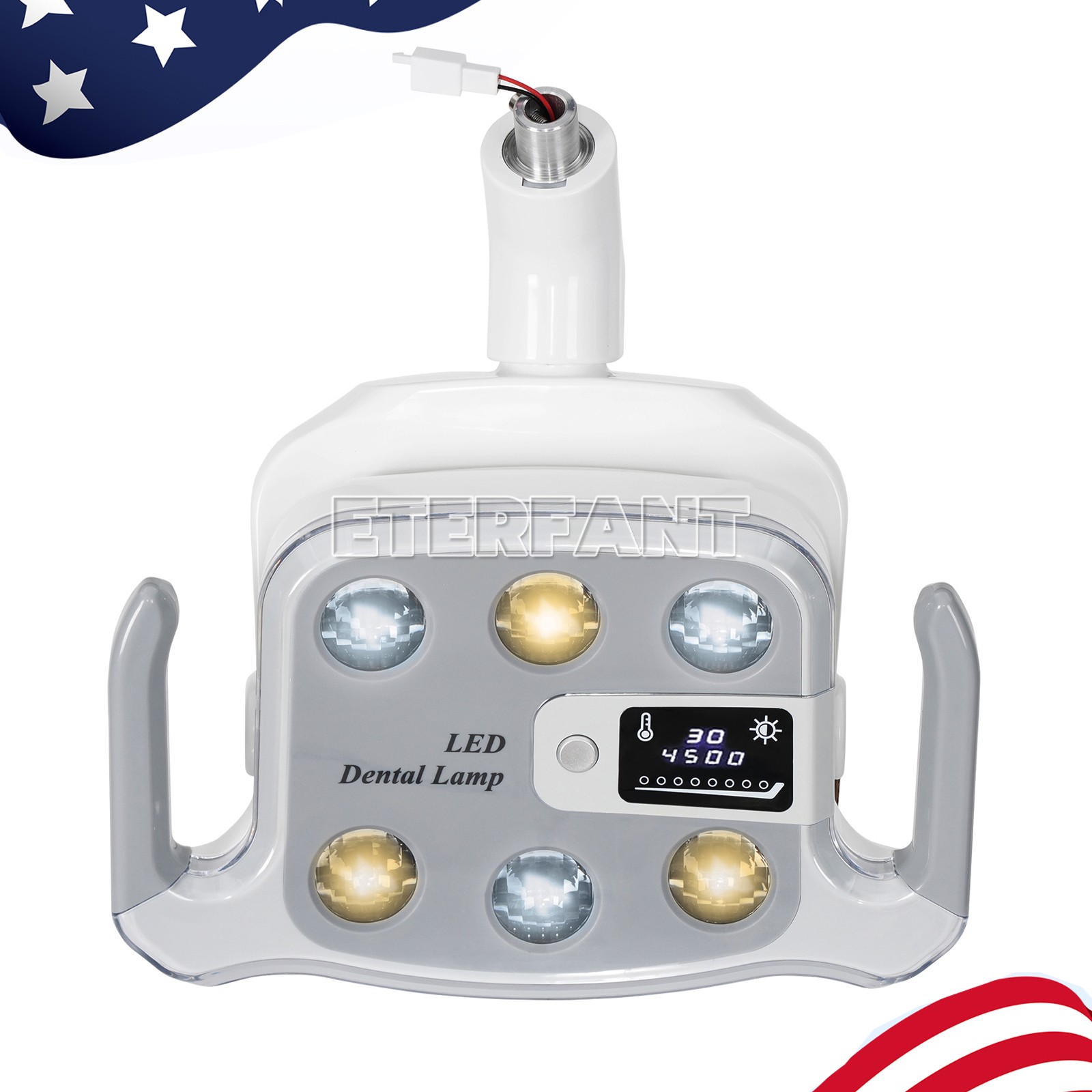 9W Dental Operation Oral Light with 6LED Lamp LCD Screen for Dental Unit Chair