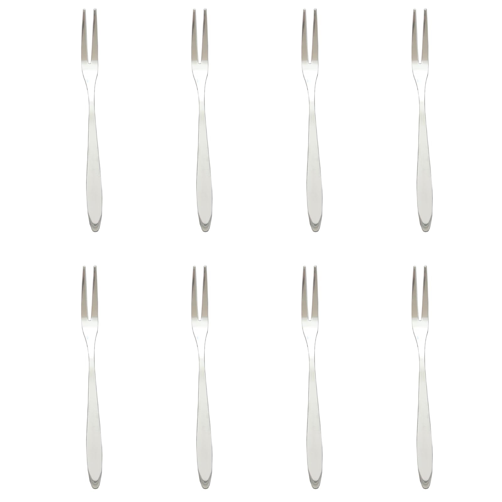 8 Pieces Pickle Forks, 5 Inches Handle Olive Fork, Stainless Steel Cocktail F...