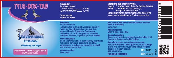 Tylo-Dox-Tab 100 Tabs by Travipharma
