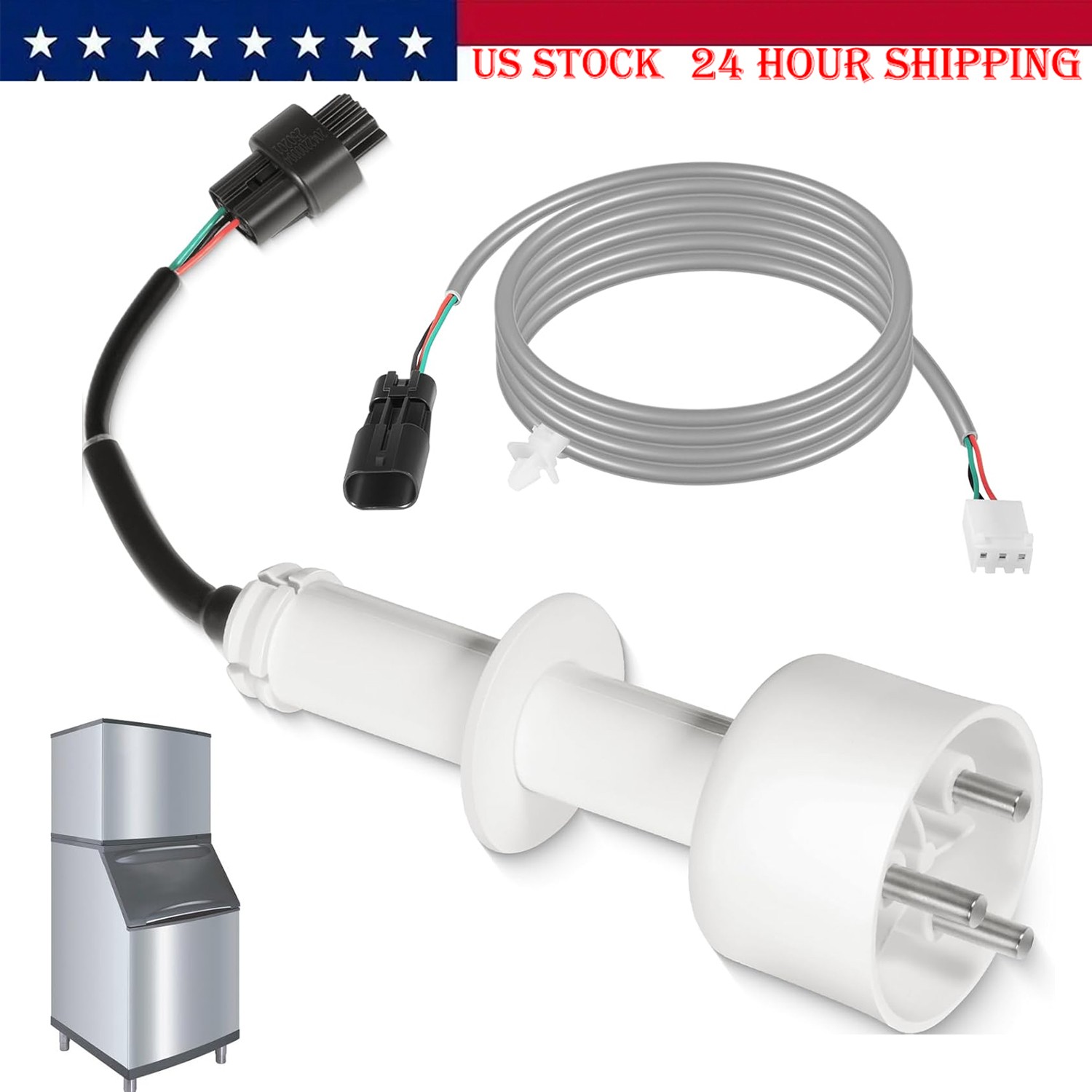 000016053 for Manitowoc Ice Machines Ice Water Level Sensor Probe Kit W/ Harness