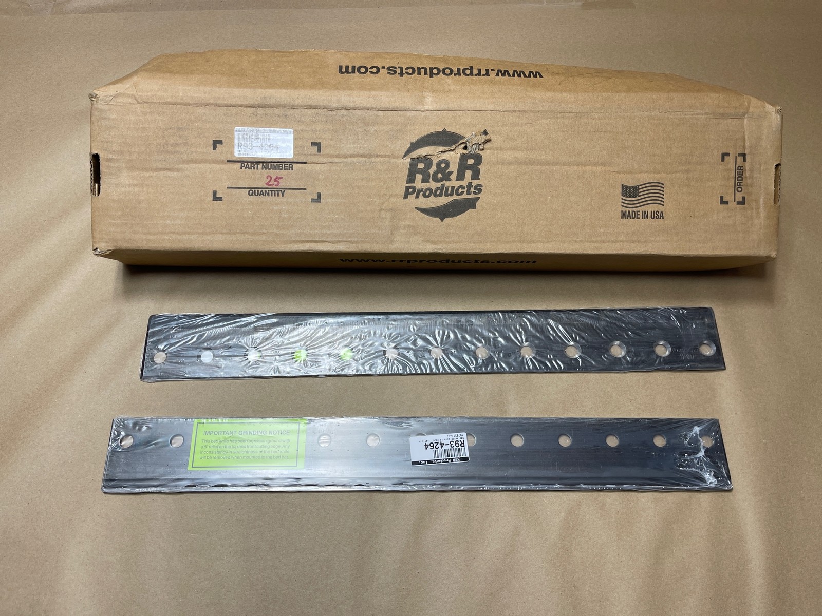 2 Pack R&R Bedknife Lot Cut 21" Blades .187-1.00 HOC Toro Greensmaster & Flex