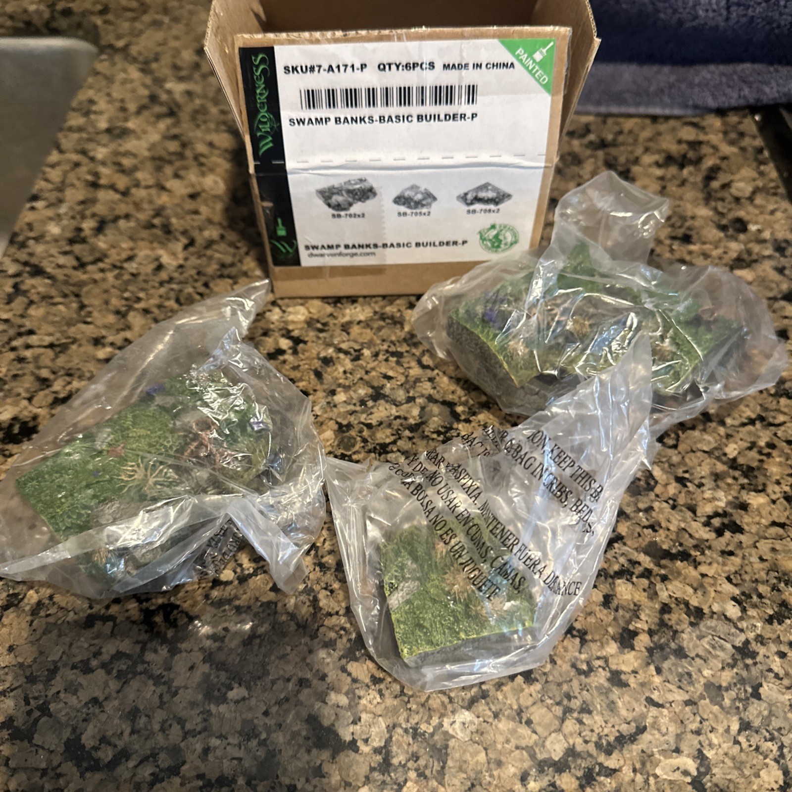 dwarven forge Swamp Banks, Basic Builder