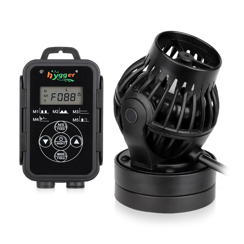 hygger Adjustable Aquarium Fish Tank Water Wave Maker Circulation 30-150 gal