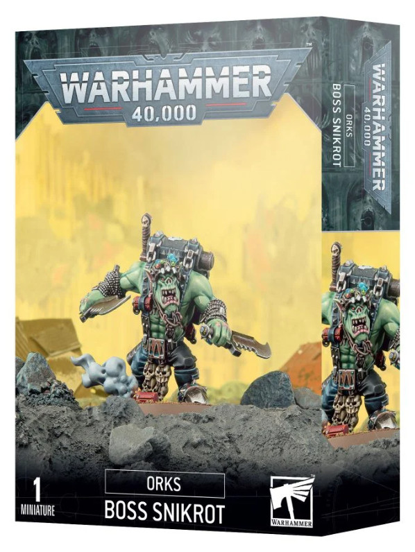 Ork Boss Snikrot NEW in BOX Orks Warhammer 40K Warboss Kommandos