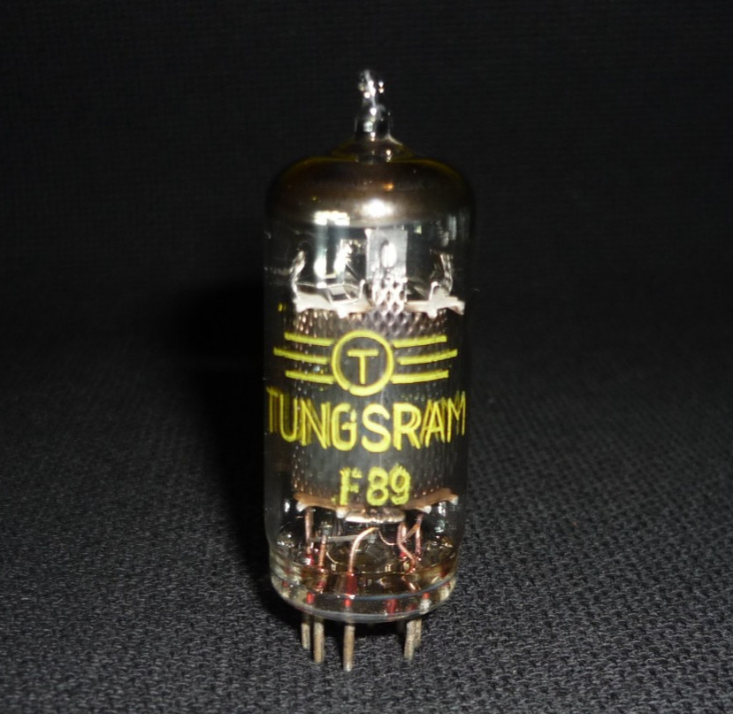 1pc. Tungsram EF89 = 6DA6 Pentode tube NEW ~ UF89; 6EC7; 6F18; W739; 6DG7; EF89F