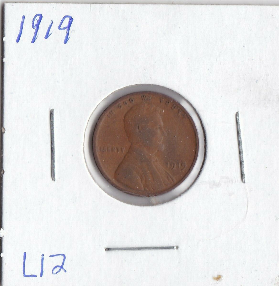 1919 Lincoln Cent L12
