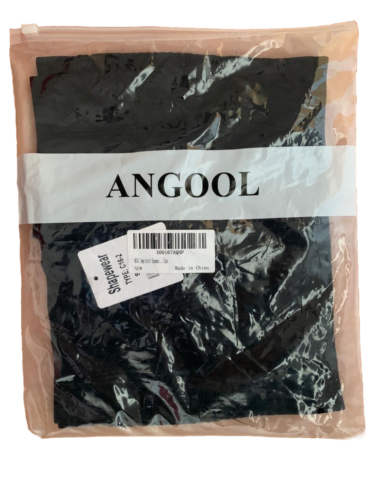 Angool Black Tummy Control Shapewear