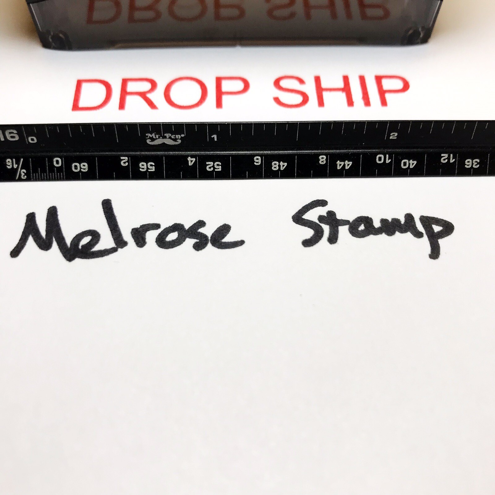 Drop Ship Rubber Stamp Red Ink Self Inking Ideal 4913
