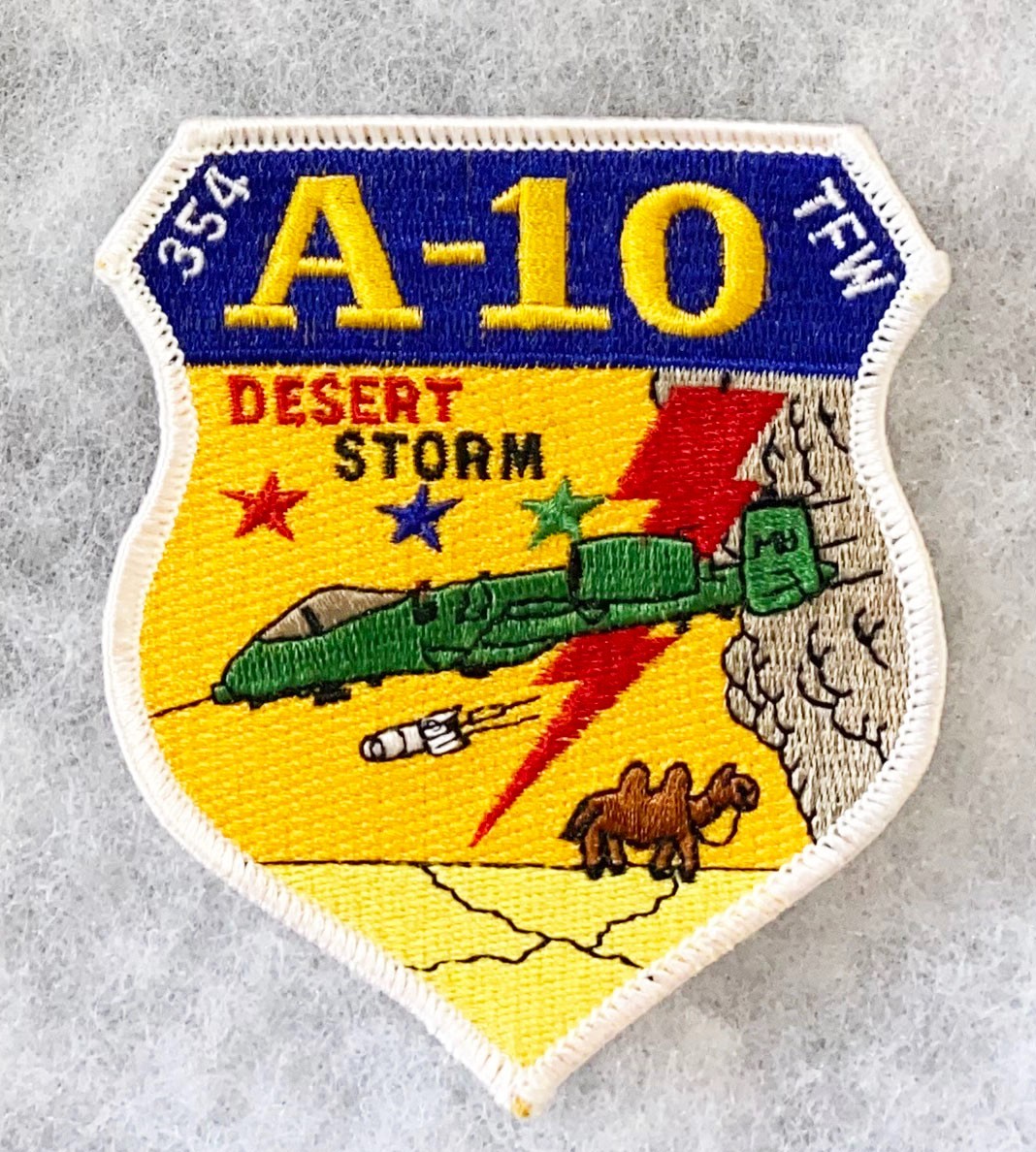 USAF Operation Desert Storm 354th TFW Squadron Patch