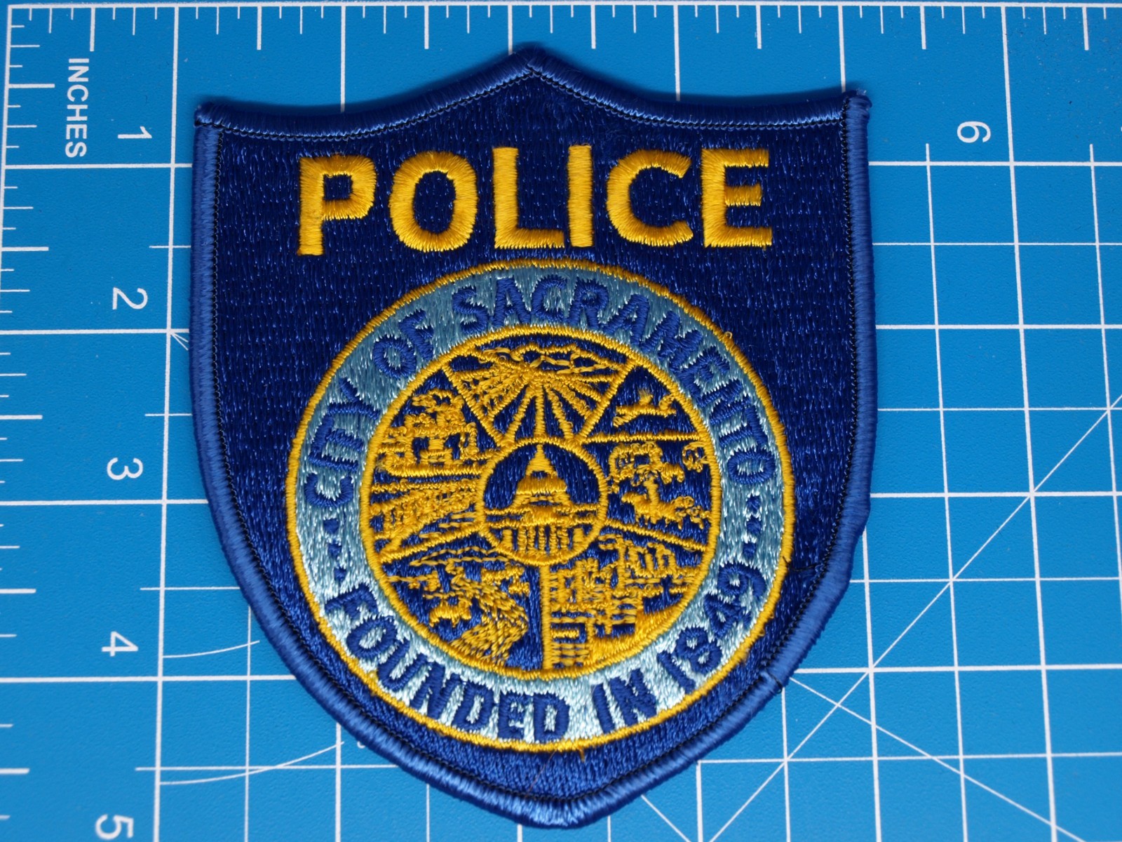 City of Sacramento California Police patch
