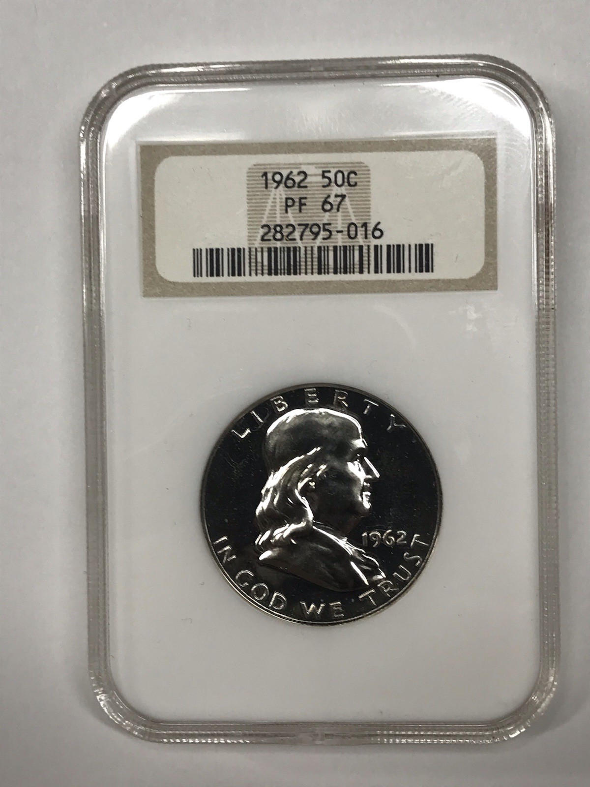 1962 Franklin Half 50C - NGC PF67 (#Vr81)