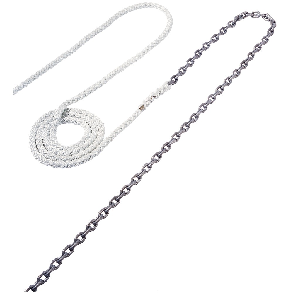 Maxwell Anchor Rode - 15'-5/16" Chain to 150'-5/8" Nylon Brait RODE52 UPC 100...