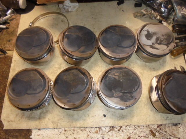 Pistons BBC 4.589" 1.26 ch  NHRA IHRA Truck IMCA WISSOTA MUD K&N