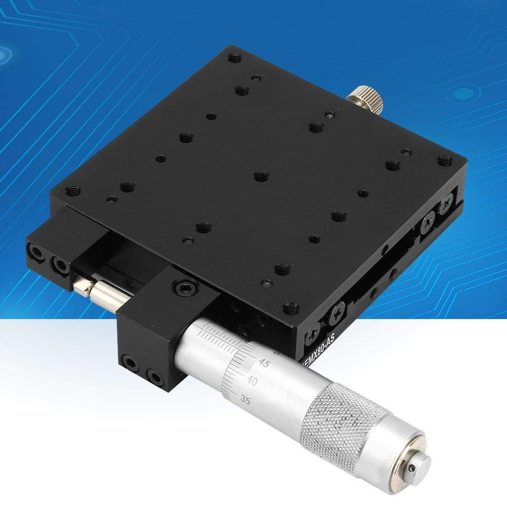 SEMX80the Linear Step, 80x80mm X Axis Manual Precision Linear Stage Precision...
