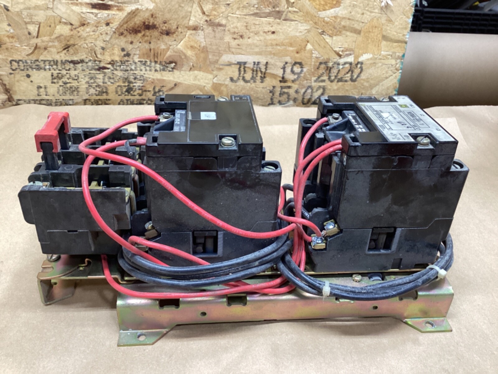 Square D 8736SC07S Series A, Nema Size 1, 3 Pole, 120V Coil Starter - #160A34PR2