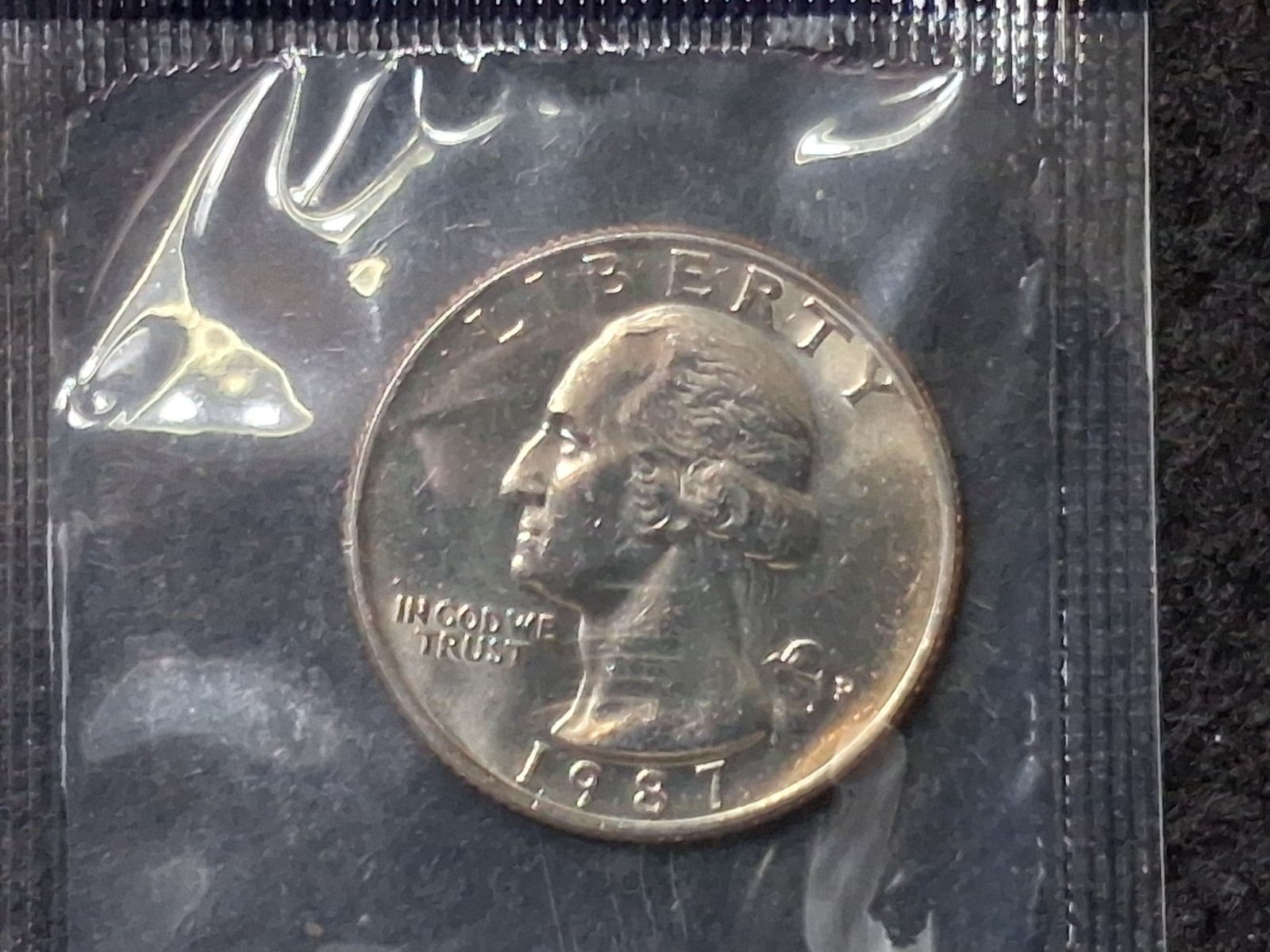 1987 P Washington Quarter Uncirculated