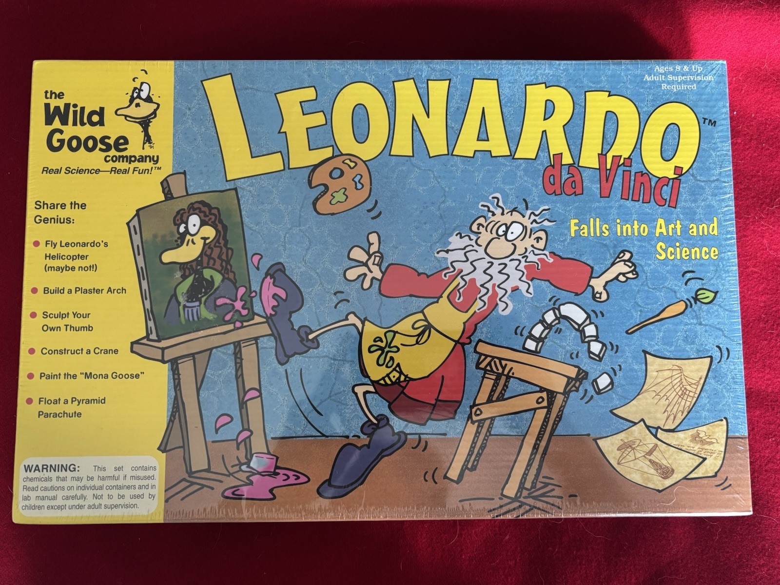Wild Goose Leonardo da Vinci Science Kit NEW Sealed WG2106