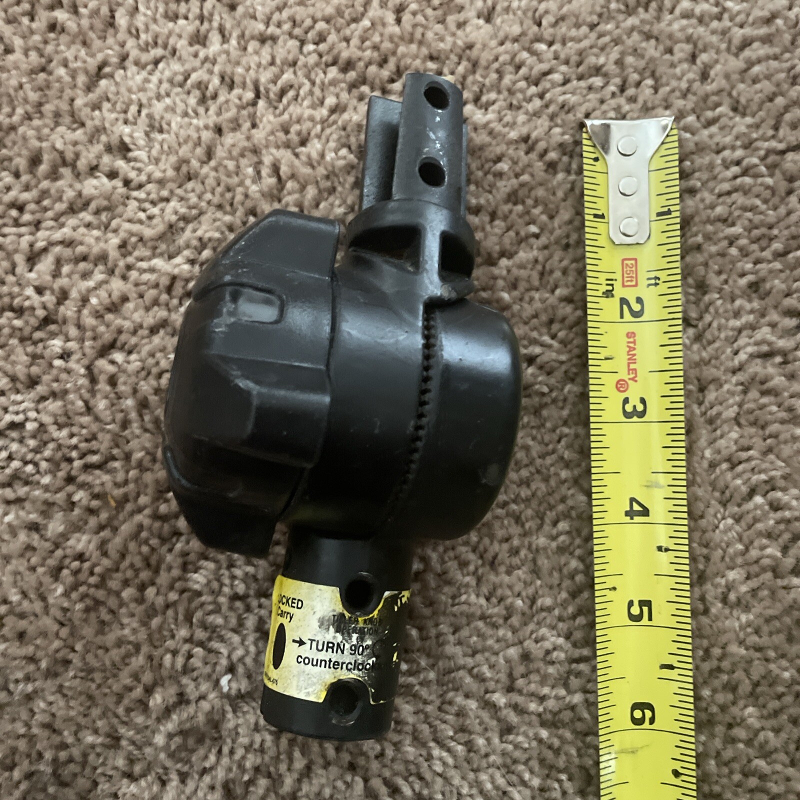 Handlebar Lock Positioner For A Pride Mobility MY33