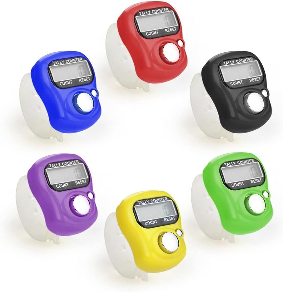 Contador Digital Electronico 5 Digitos LCD Para Mano Golf Contador Tejer