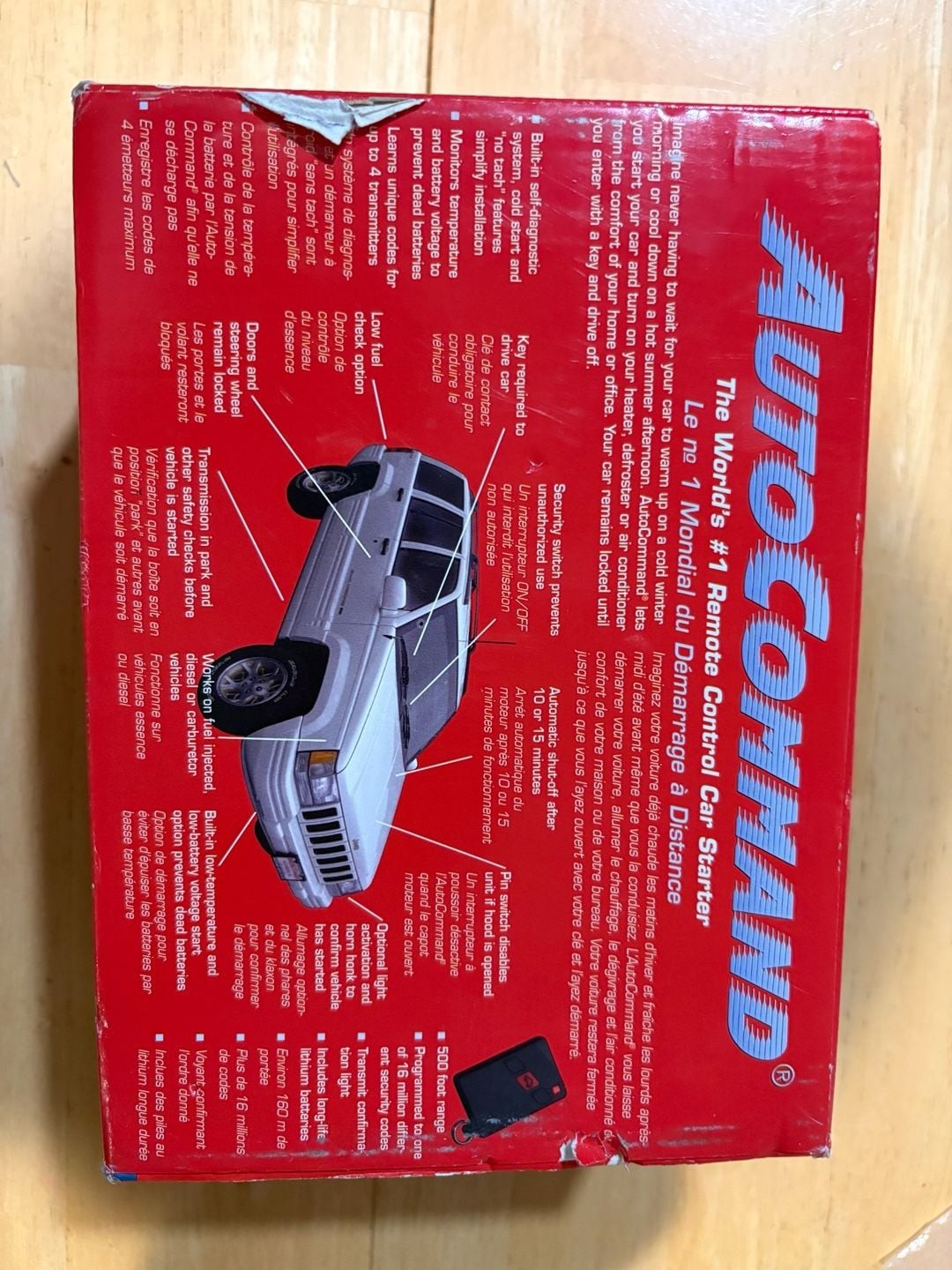 DesignTech AutoCommand Model 20023 Remote Control Car Starter Kit