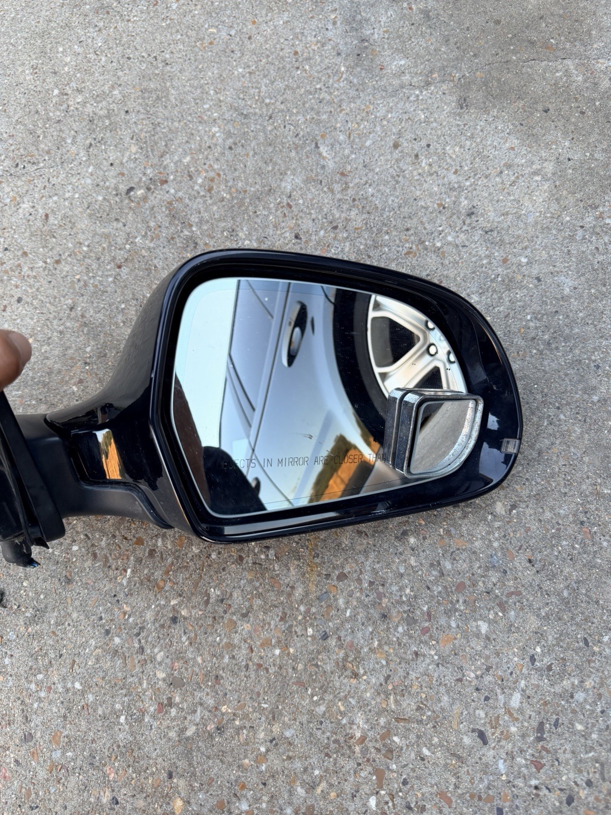 2009-2011 AUDI A6 OEM BLK RIGHT SIDE VIEW MIRROR AUDI 4F0857536AH