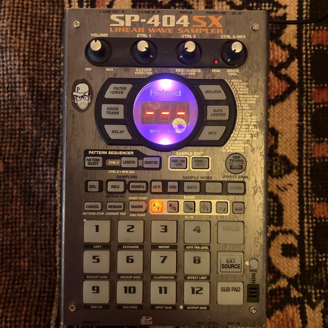 Roland SP-404SX Portable Linear Wave Sampler Used Tested