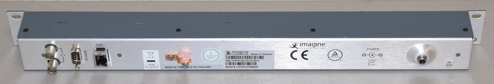 Imagine Communications Magellan RCP-24LCD-OLED-II 24LCD Button 1U Control Panel
