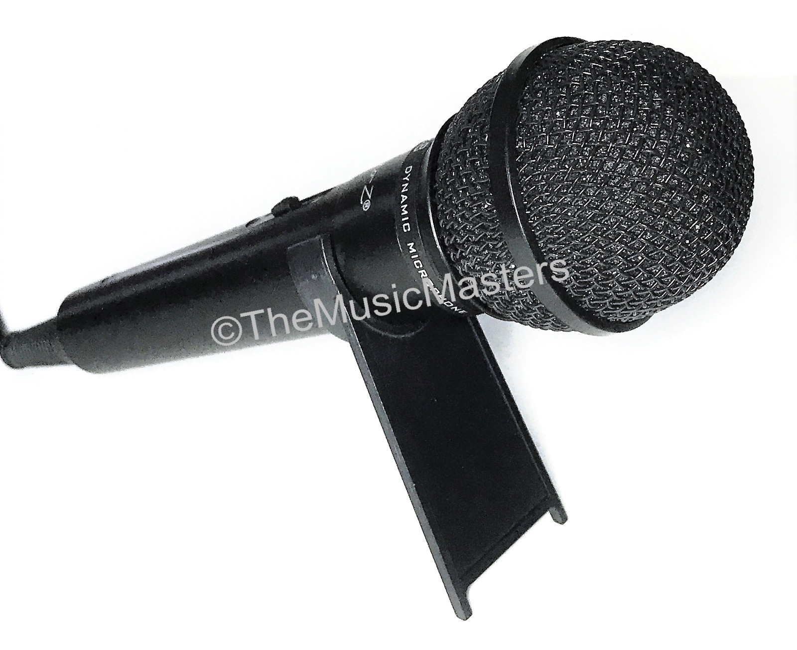 (2) DJ Karaoke PA Computer Podcast Mic MICROPHONE Extra Plug Adapter Table Stand