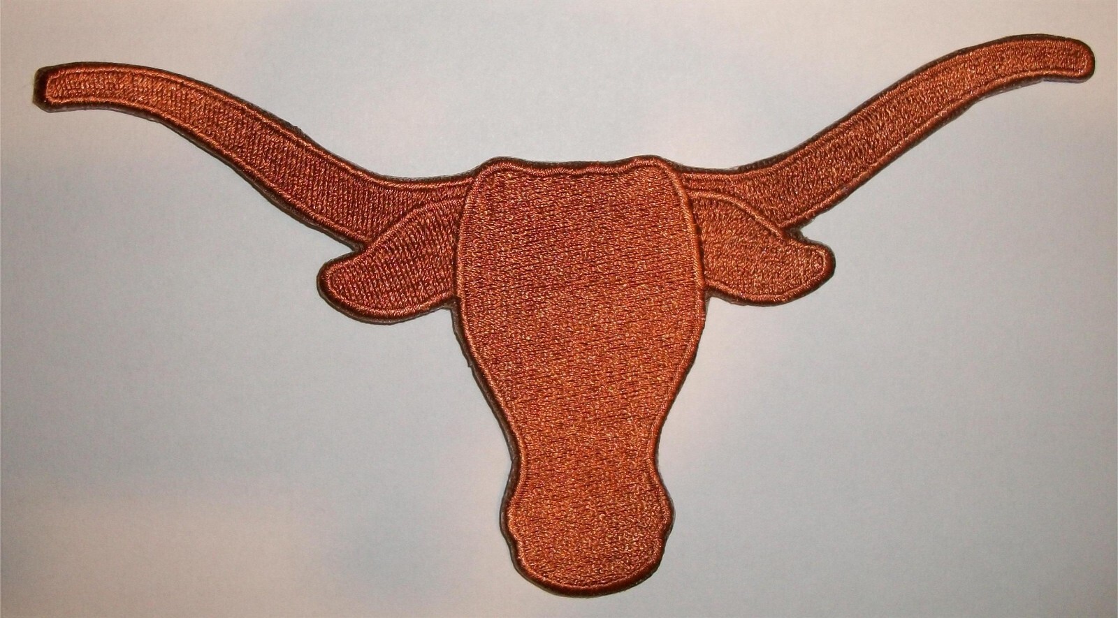 Texas Longhorns~Embroidered PATCH~3 3/4" x 2"~Iron or Sew~NCAA