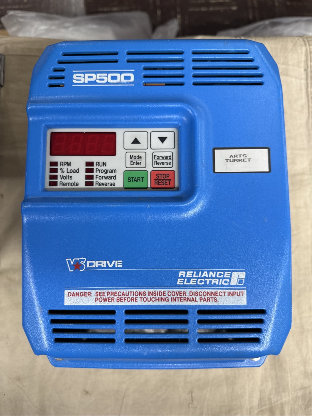 Reliance 1SU44002 SP500 VS Drive 2HP 3PH 460V